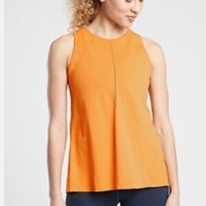 Athleta Mustard Foothill Athletic Tank